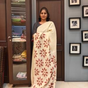 Tissue Linen Saree
