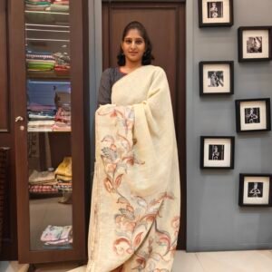 Tissue Linen Saree