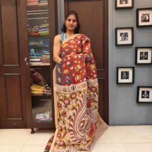 Kalamkari Kota saree
