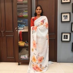 Linen Saree
