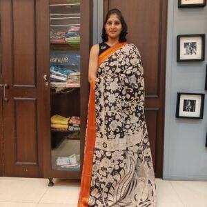 Kalamkari Silk Saree