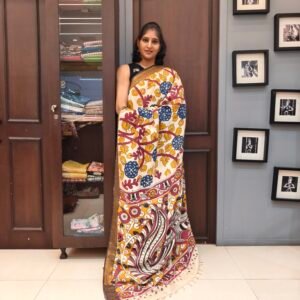 Kalamkari Silk Saree