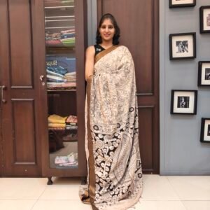 Kalamkari Silk Saree