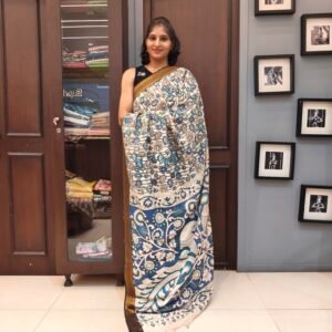 Kalamkari Silk Saree