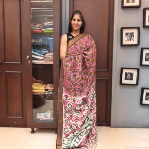 Kalamkari Silk Saree