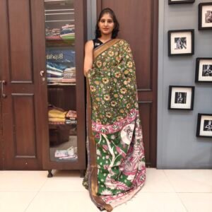 Kalamkari Silk Saree