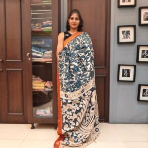 Kalamkari Silk Saree