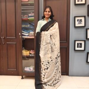 Kalamkari Silk Saree