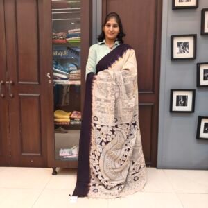 Kalamkari Silk Saree