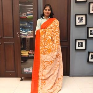 Kalamkari Silk Saree
