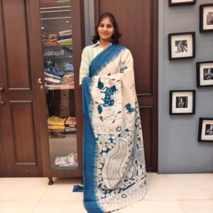 Kalamkari Silk Saree